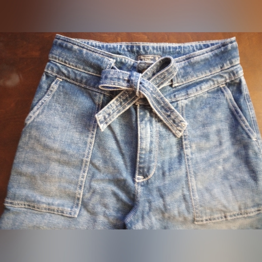💘🍂 Abercrombie & Fitch Ultra High Rise Straight - Picture 7 of 12